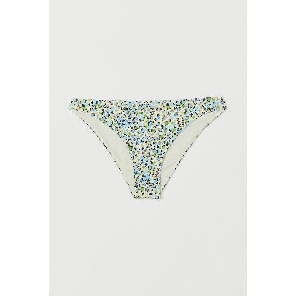 H&M Dół od kostiumu 0739590031 Kremowy/Kwiaty