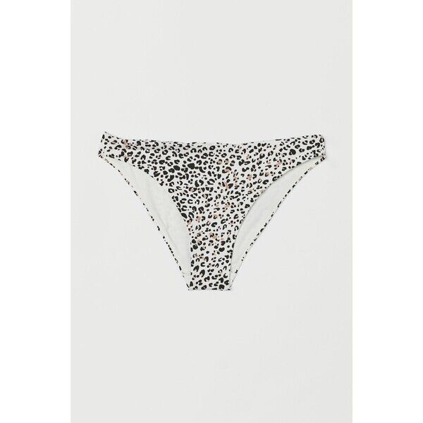 H&M Dół od kostiumu 0739590031 Biały/Panterka