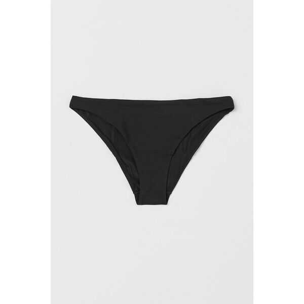 H&M Dół od kostiumu 0739590031 Czarny/Ściągacz