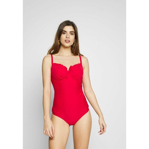 Pour Moi SPLASH PADDED UNDERWIRED SUIT Kostium kąpielowy red POJ81G00D