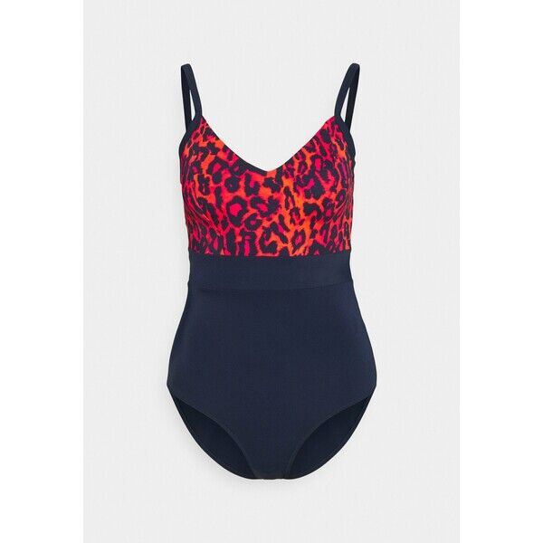 Pour Moi HEATWAVE V NECK CONTROL SWIMSUIT Kostium kąpielowy multi-coloured POJ81G018