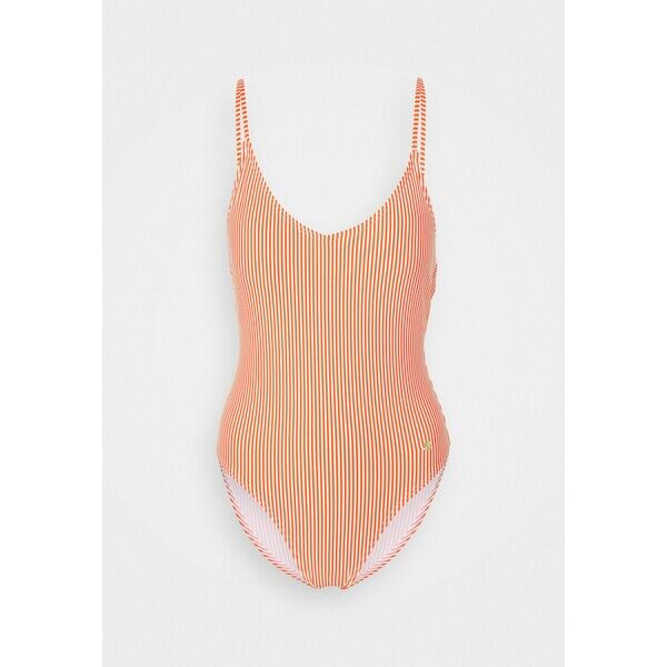 ONLY ONLKITTY SWIMSUIT Kostium kąpielowy red clay/cloud dancer ON381G00K