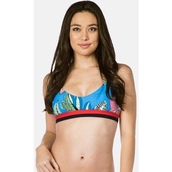 Trina Turk Góra od bikini pacific blue TRZ81J005