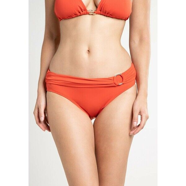 MICHAEL Michael Kors ICONIC SOLIDS BIKINI BOTTOM Dół od bikini orange MK181I00U