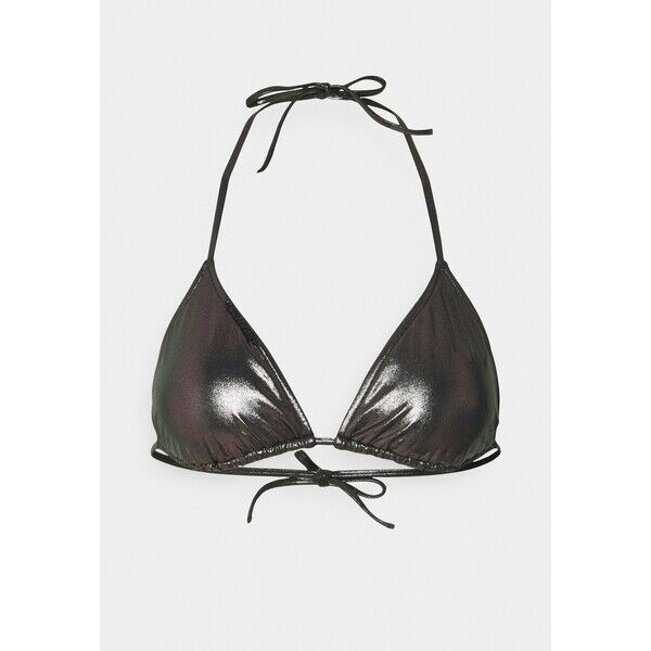 Calvin Klein Swimwear CORE ESSENTIALS TRIANGLE Góra od bikini silver C1781J021