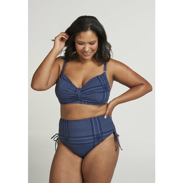 Zizzi Dół od bikini blue Z1781I01C