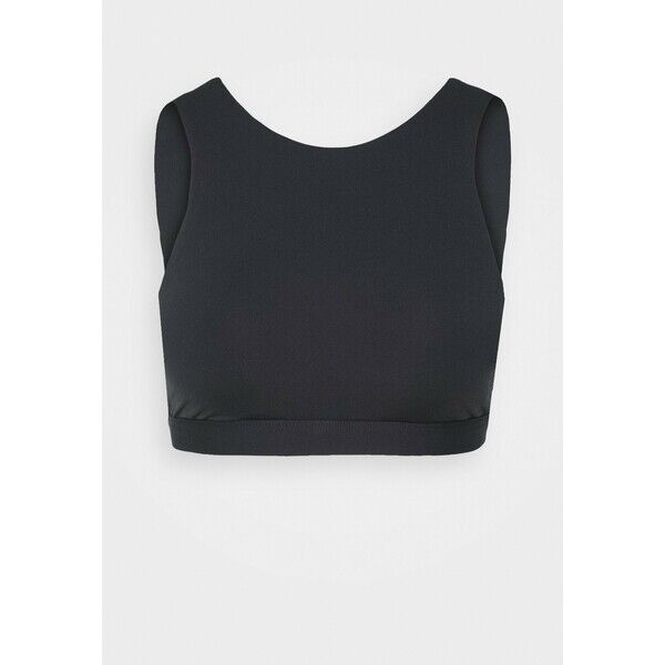 Seafolly ACTIVE HIGH NECK TANK TOP Góra od bikini black S1981J08E