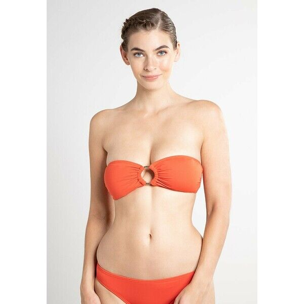 MICHAEL Michael Kors ICONIC SOLIDS Góra od bikini terracotta ZZO0T7R22