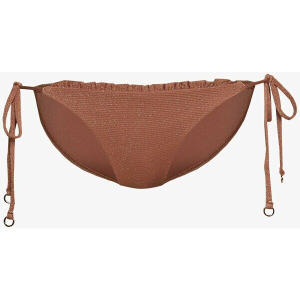 Seafolly STARDUSTHIPSTER TIE SIDE Dół od bikini bronze S1981I05K