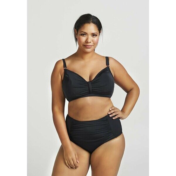 Zizzi Dół od bikini black Z1781I004