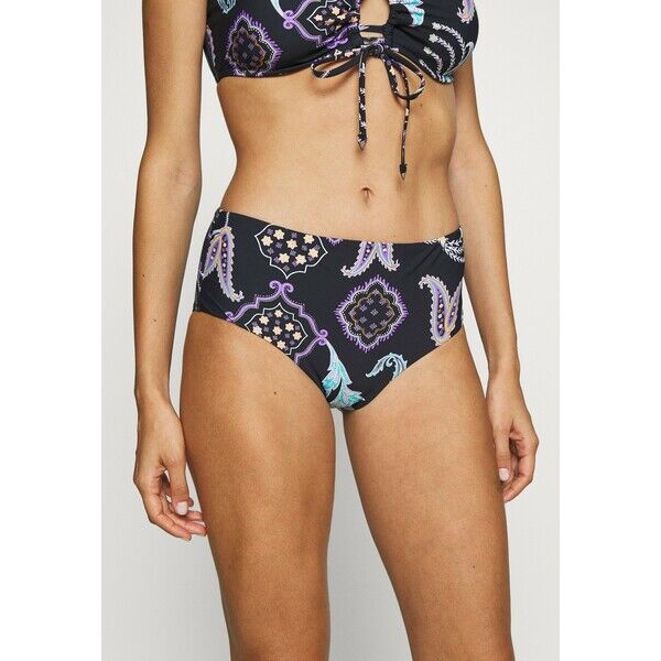 Seafolly ELDORADOWIDE SIDE RETRO Dół od bikini black S1981I05O