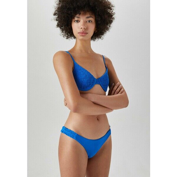 PULL&BEAR Dół od bikini blue PUC81I00L