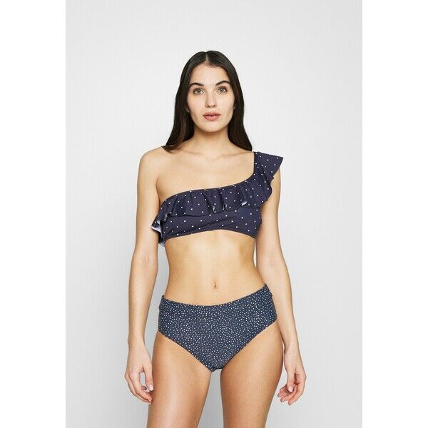 LASCANA BUSTIER SPARKLE Góra od bikini navy L8381J02N