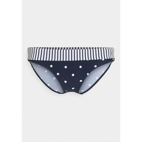 s.Oliver BIK PANTS BAND AUDREY Dół od bikini navy/white SO281I011