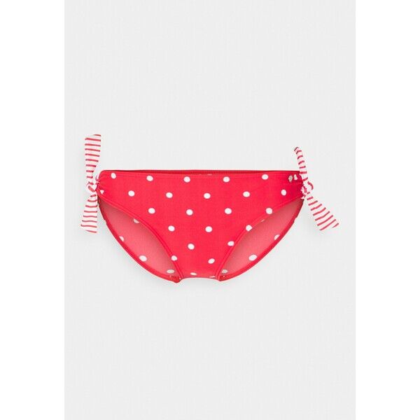 s.Oliver BIK PANTS BOW AUDREY Dół od bikini red/white SO281I013