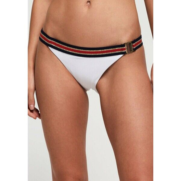 Superdry Dół od bikini white SU281C001