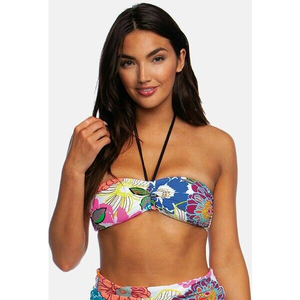 Trina Turk Góra od bikini white TRZ81J001