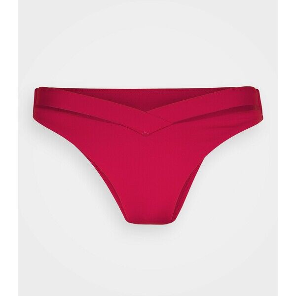 Seafolly ACTIVE WRAP FRONT HIGH CUT PANT Dół od bikini chilli S1981I06I