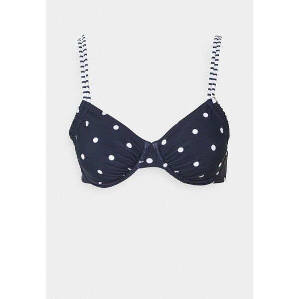 s.Oliver WIRE AUDREY Góra od bikini navy/white SO281J019