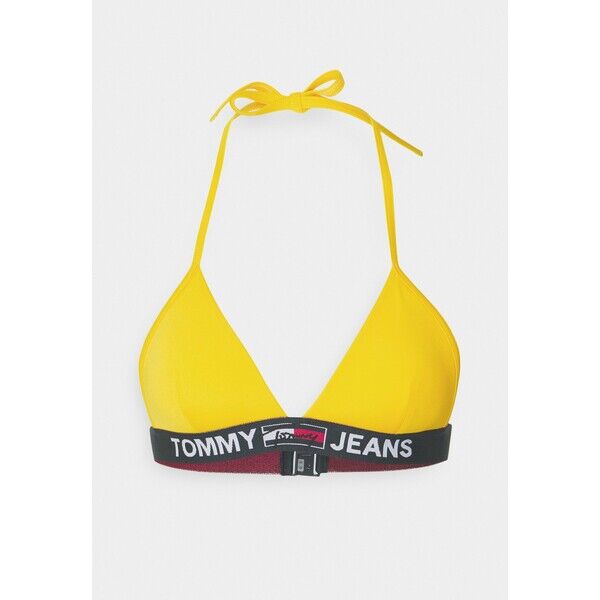 Tommy Hilfiger TRIANGLE FIXED Góra od bikini amber glow TO181J02K