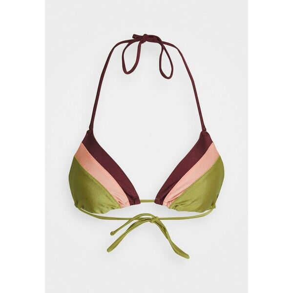 Rip Curl TALLOWS SLIDING Góra od bikini green RI781J02Z