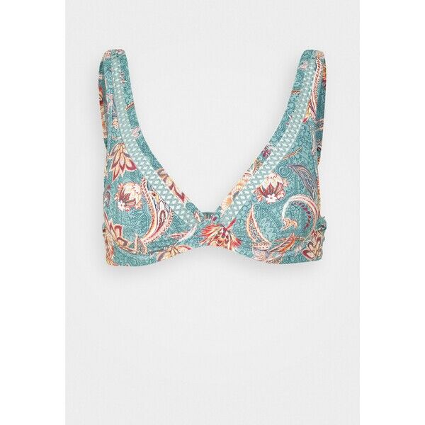 Esprit SARASA BEACH HIGH APEX Góra od bikini teal green ES181J0J8
