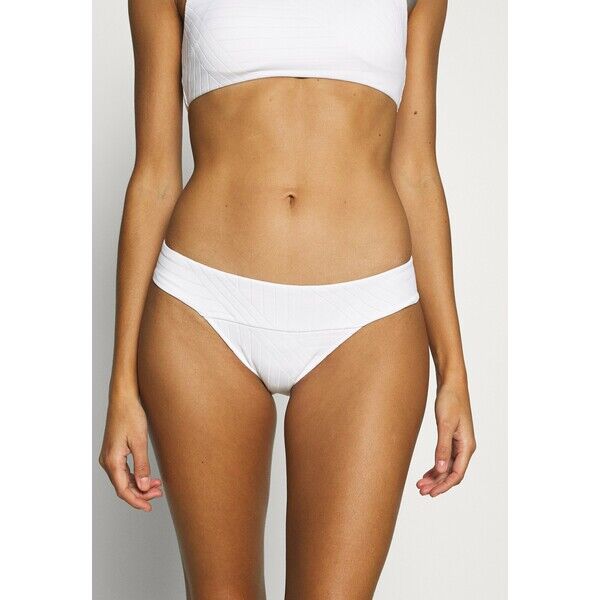 aerie BANDED VOLLEYBALL LINED Dół od bikini white AEF81I00D