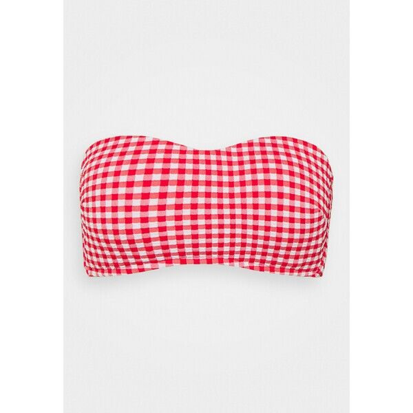 Seafolly CHECK IN BANDEAU Góra od bikini chilli S1981J08U