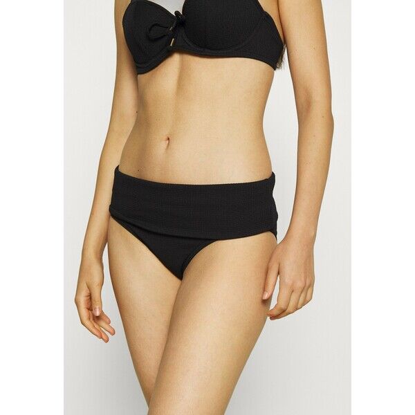 Pour Moi SOL BEACH FOLDOVER BRIEF Dół od bikini black POJ81I019