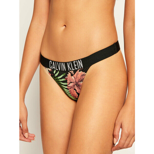 Calvin Klein Swimwear Dół od bikini KW0KW00927 Kolorowy