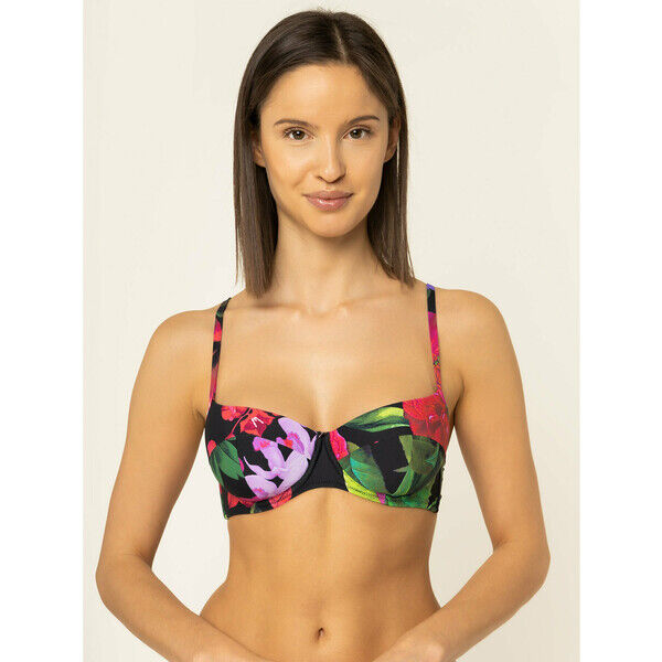 Guess Góra od bikini E01J02 MP004 Czarny