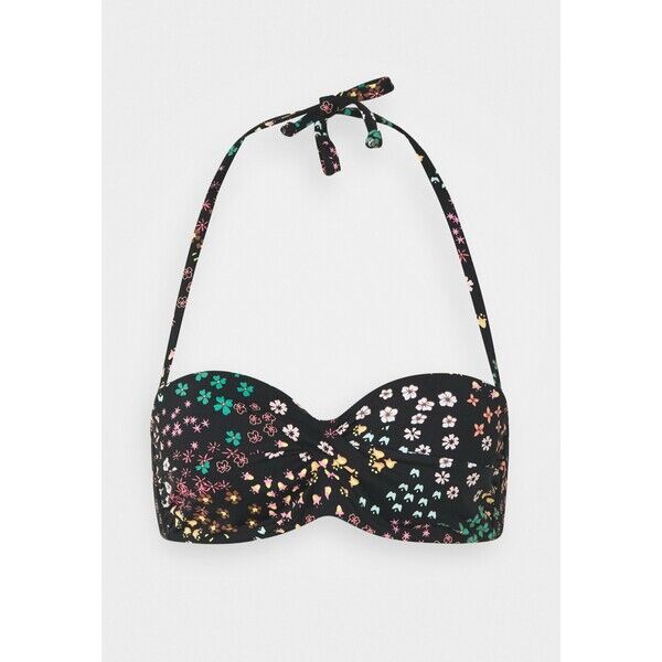 s.Oliver WIRE BANDEAU Góra od bikini black SO281J01K