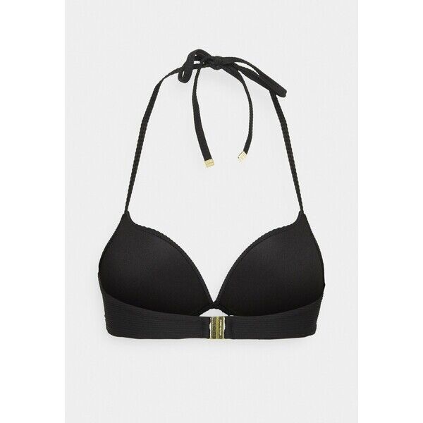 Tommy Hilfiger SOLIDS PUSH UP Góra od bikini black TO181J02T