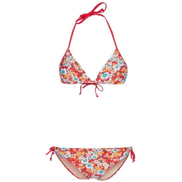 Strand EMMA Bikini red flowers SD821L002-302
