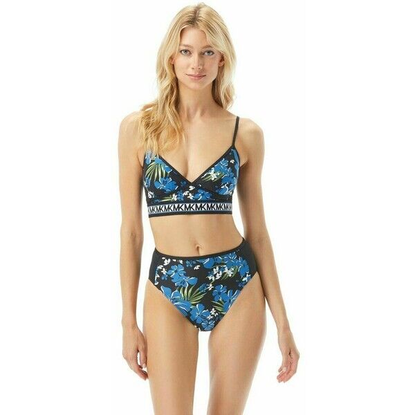 MICHAEL Michael Kors Góra od bikini black multi MK181J013