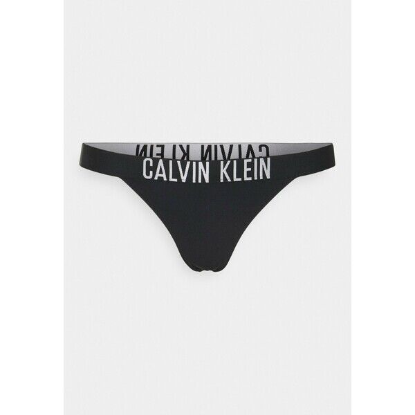 Calvin Klein Swimwear INTENSE POWER BRAZILIAN Dół od bikini black C1781I02L