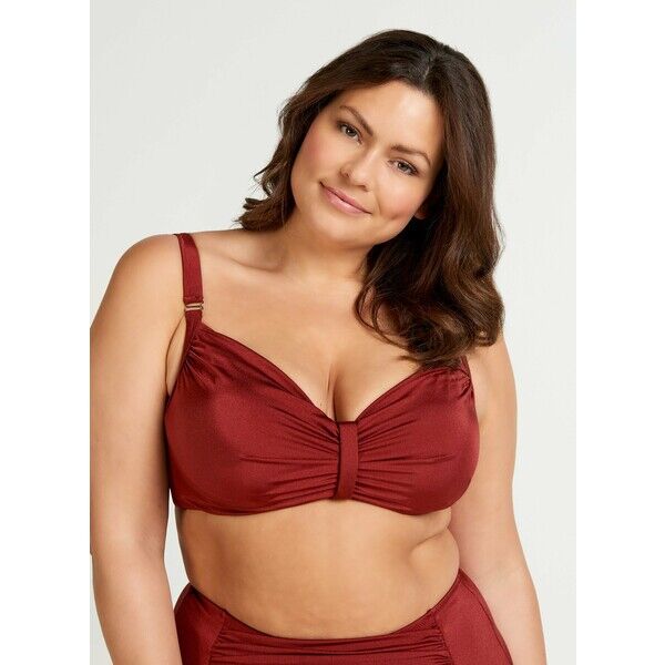 Zizzi Góra od bikini red Z1781H001