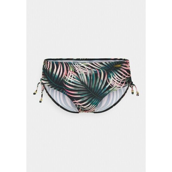 LASCANA PANTS GATHERED Dół od bikini black L8381I03D