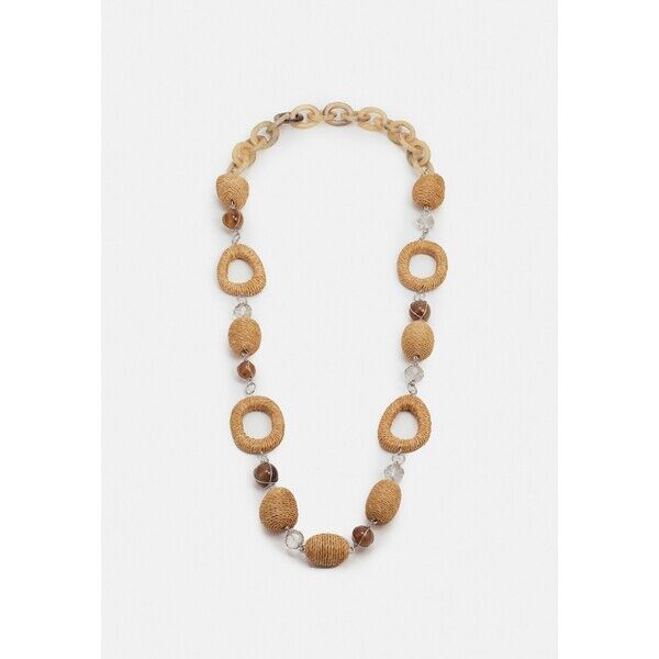 WEEKEND MaxMara CALLE Naszyjnik brown MW751L017