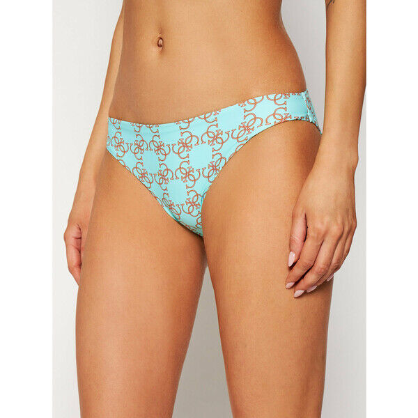 Guess Dół od bikini E02O13 MC03I Zielony