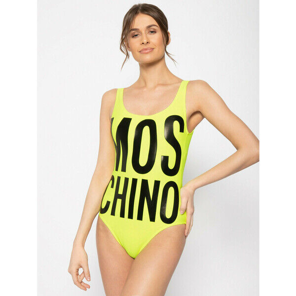 MOSCHINO Underwear & Swim Strój kąpielowy 8103 5955 Żółty
