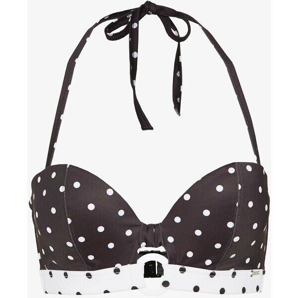 Boux Avenue JANEIRO POLKA DOT BALCONETTE Góra od bikini black BOF81J00M