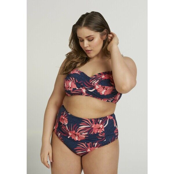 Zizzi Góra od bikini dark blue Z1781J019