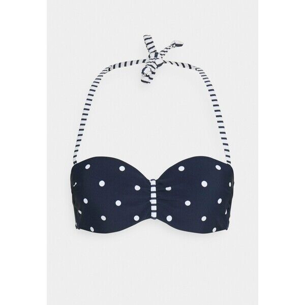s.Oliver WIRE BAND AUDREY Góra od bikini navy/white SO281J01D