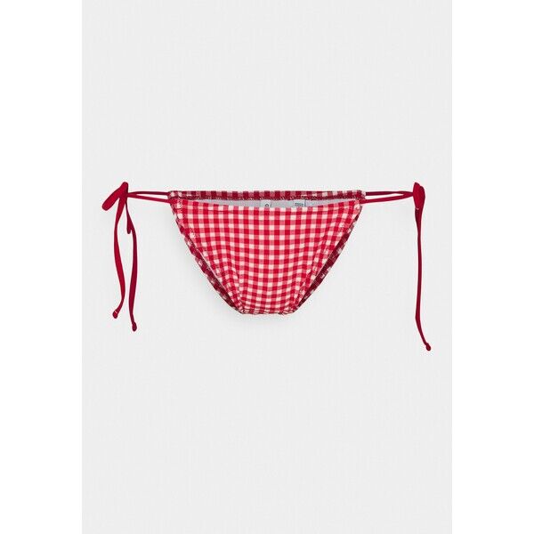 Guess STRING BRAZILIAN Dół od bikini vichy red GU181I031
