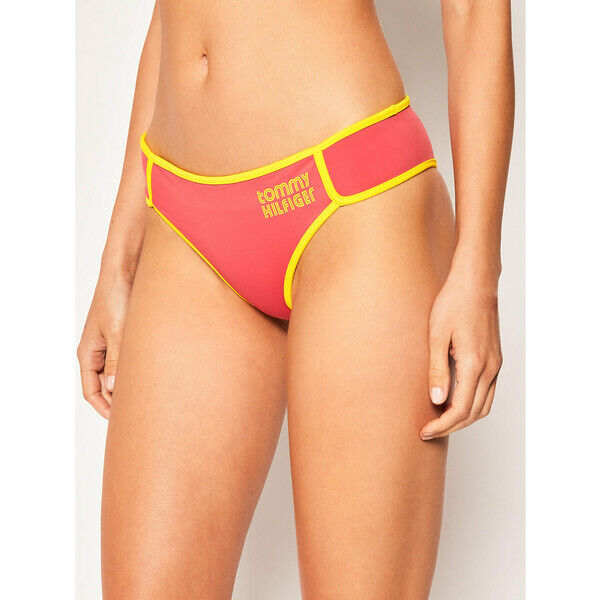Tommy Hilfiger Dół od bikini Hipster Brazilian UW0UW02111 Różowy