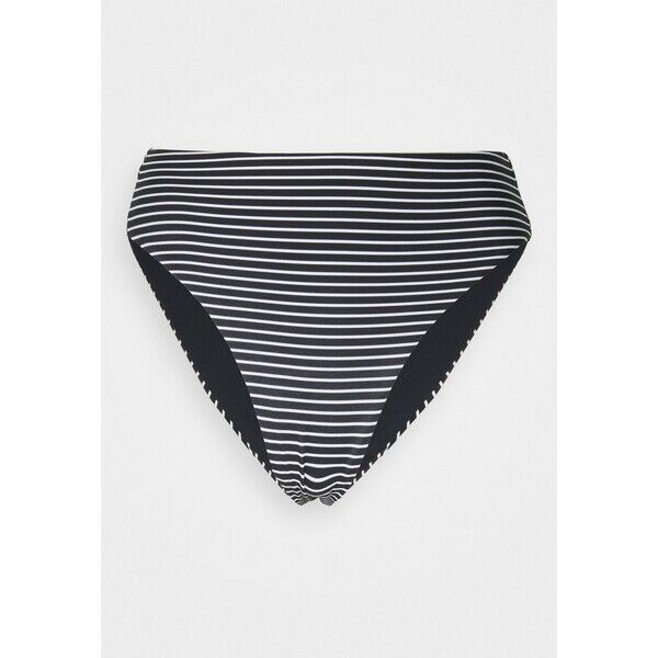 Seafolly HIGH WAIST PANT Dół od bikini black/white S1981I079