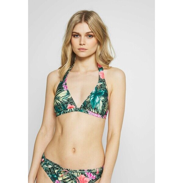 Brunotti SUNTIP WOMEN HALTER Góra od bikini vintage green B3281J00N