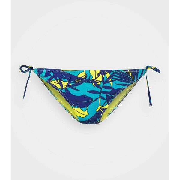 Calvin Klein Swimwear INTENSE POWER CHEEKY STRING SIDE TIE Dół od bikini blue C1781I02D