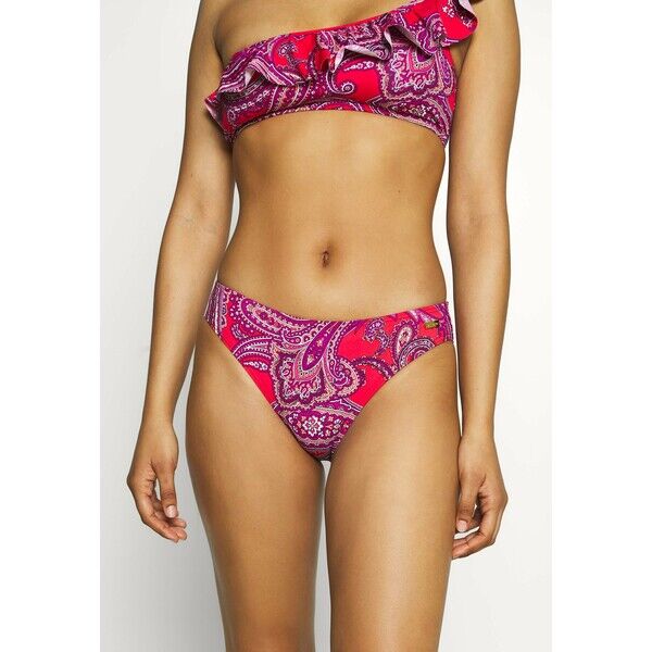 LASCANA PANTS NORMAL BOHO Dół od bikini red L8381I029